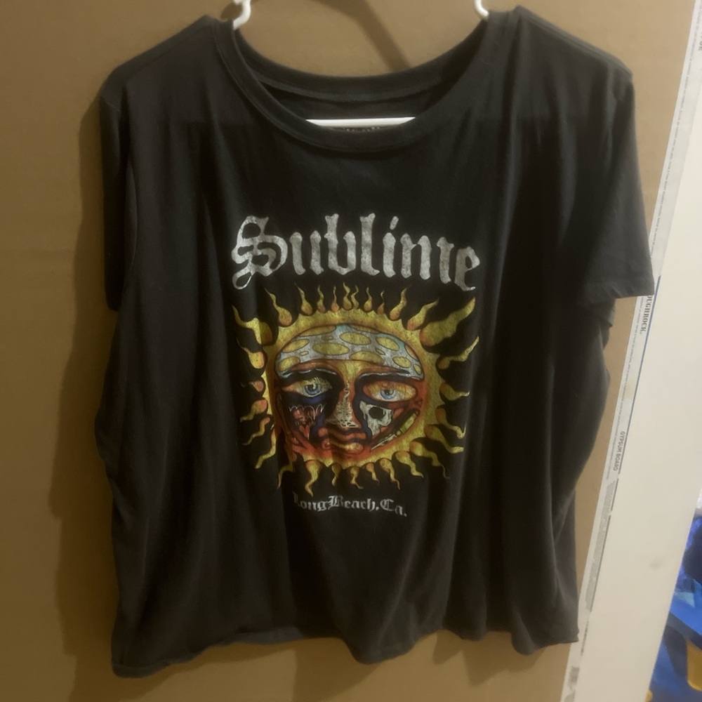 Black Graphic Women's Top